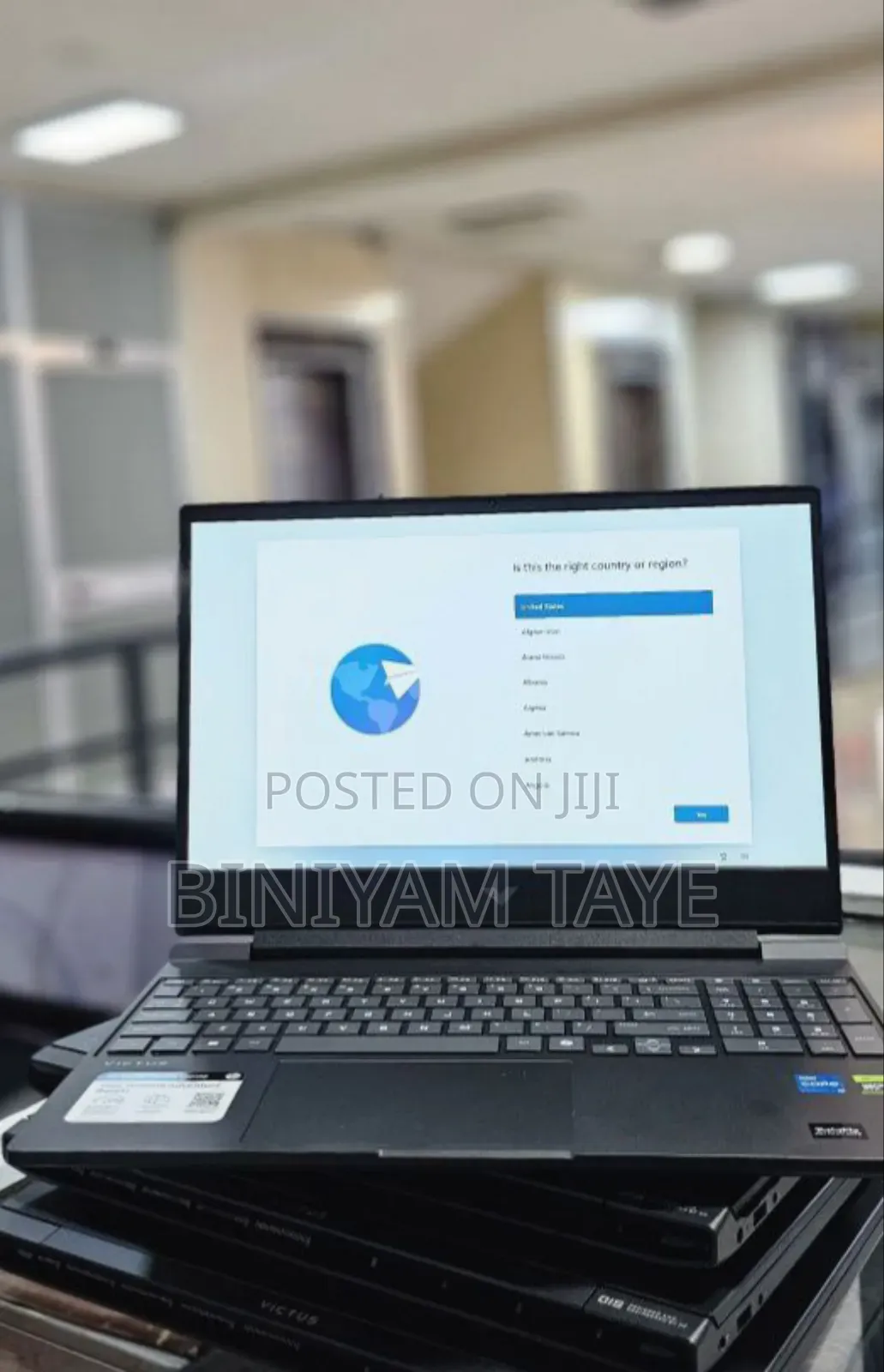 New Laptop HP Victus 15 8GB Intel Core I5 SSD 512GB