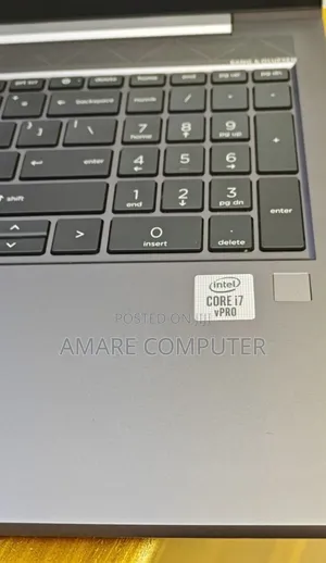 New Laptop HP ZBook Fury 17 G7 16GB Intel Core I7 SSD 512GB