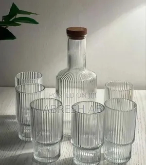 Wine and Water Cup and Glass With Service