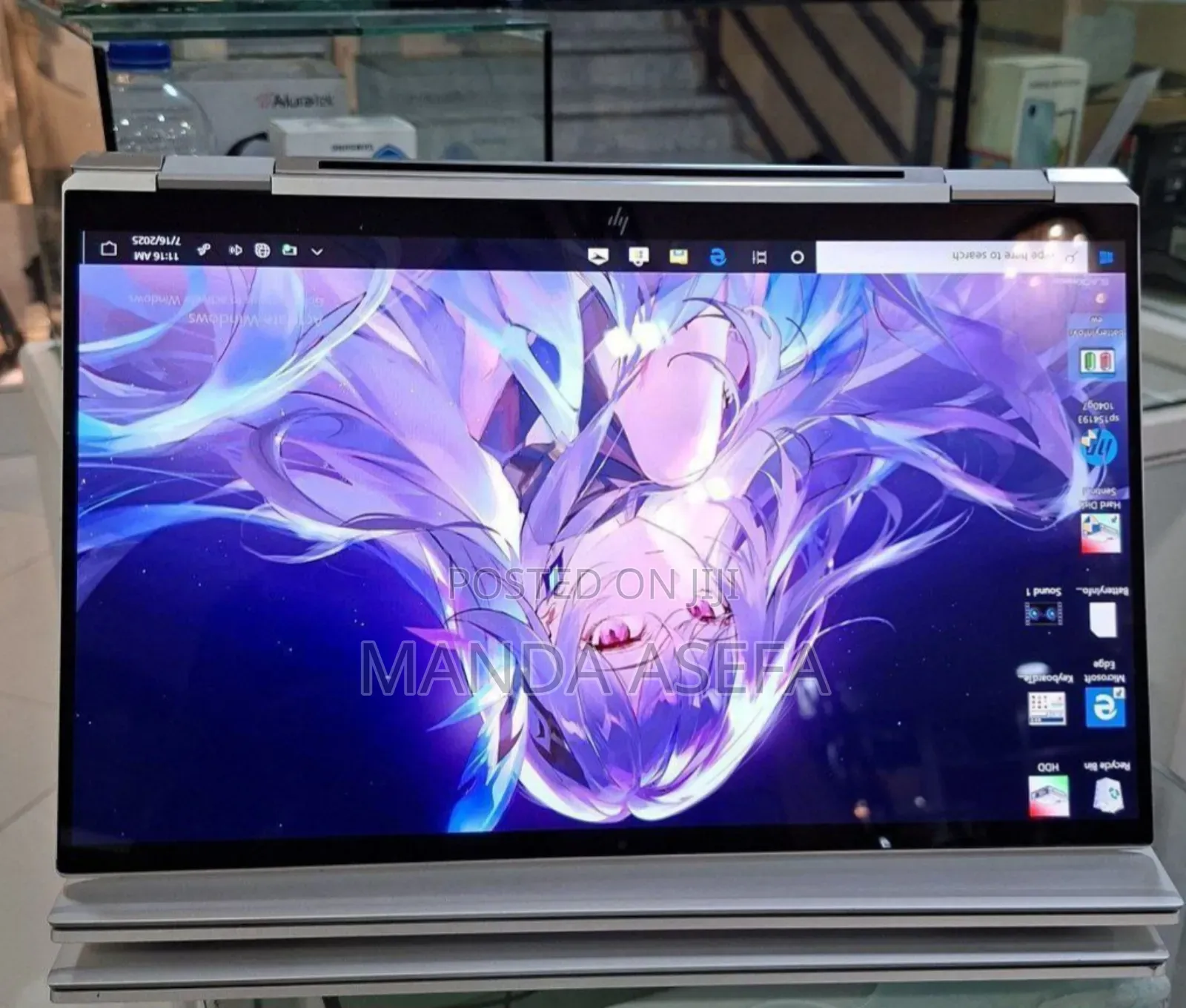 New Laptop HP EliteBook X360 1040 G7 16GB Intel Core I7 SSD 512GB