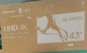 ♤Hisence 43" Uhd Series A6 Tv ♤5year Warranty Free Delivery