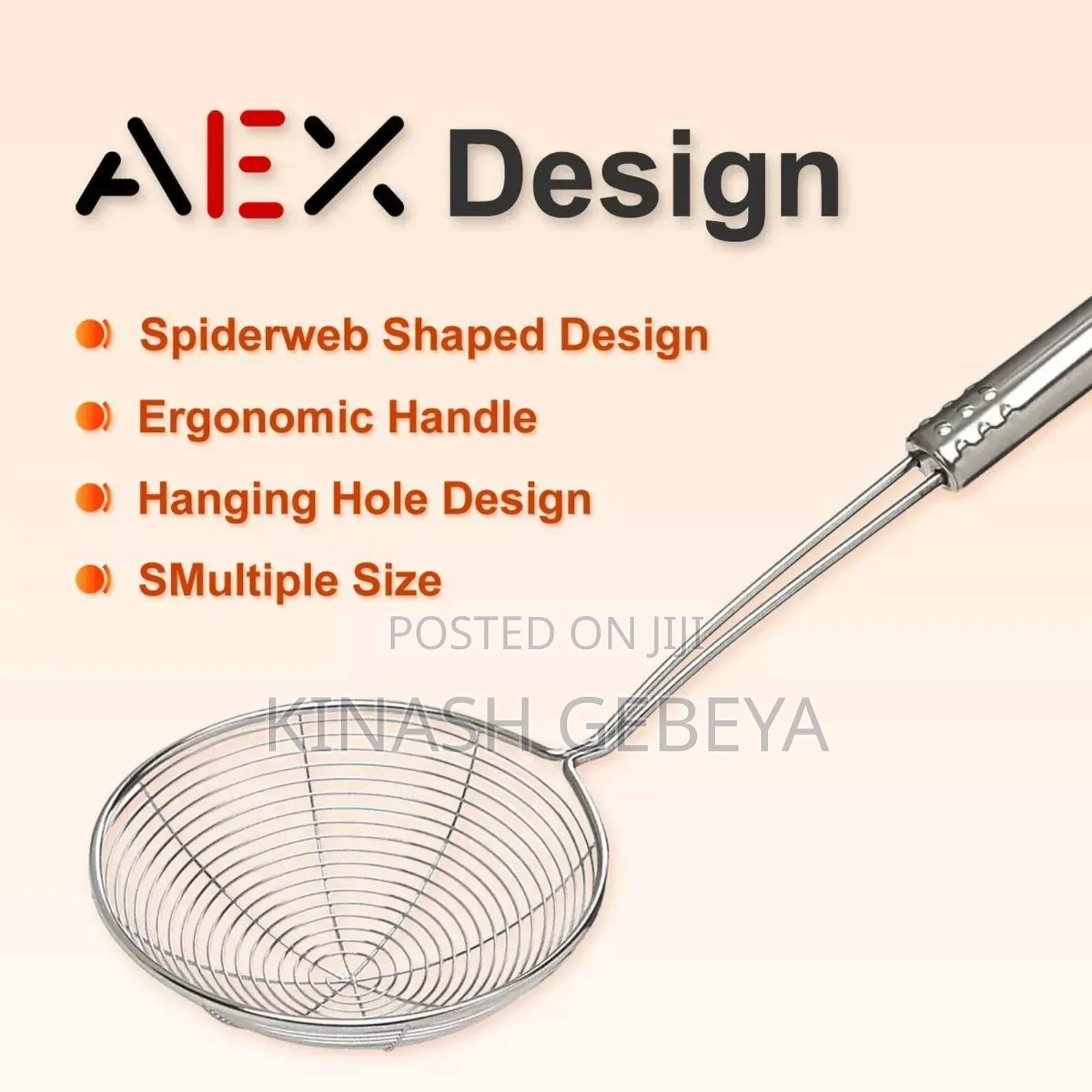 Stainless Steel Spider Strainer