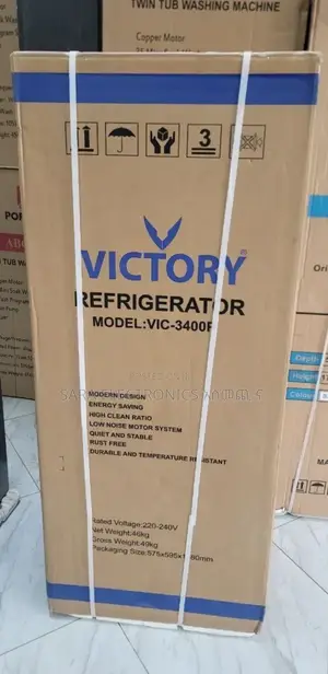 Victory 340 Liters Refrigerator (10year Warranty)Free Delivery
