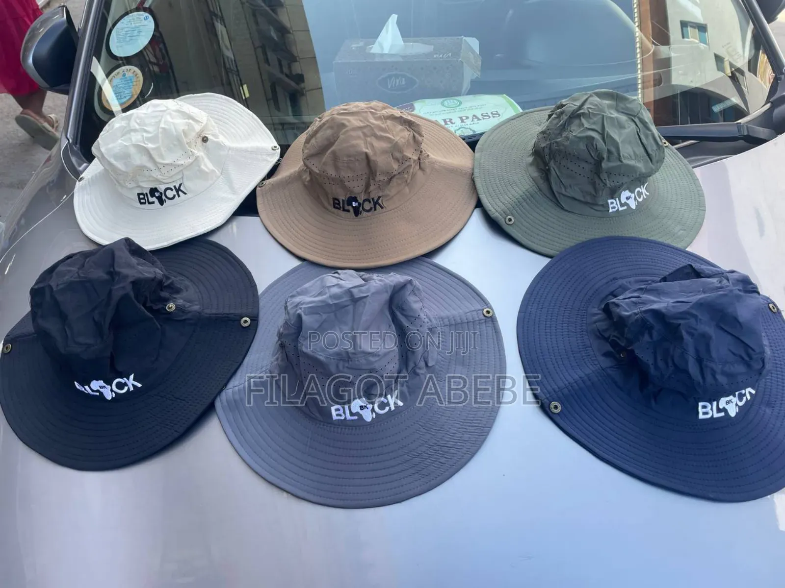 Round Hat for Sun Protection. Stylish Hat for Men and Women