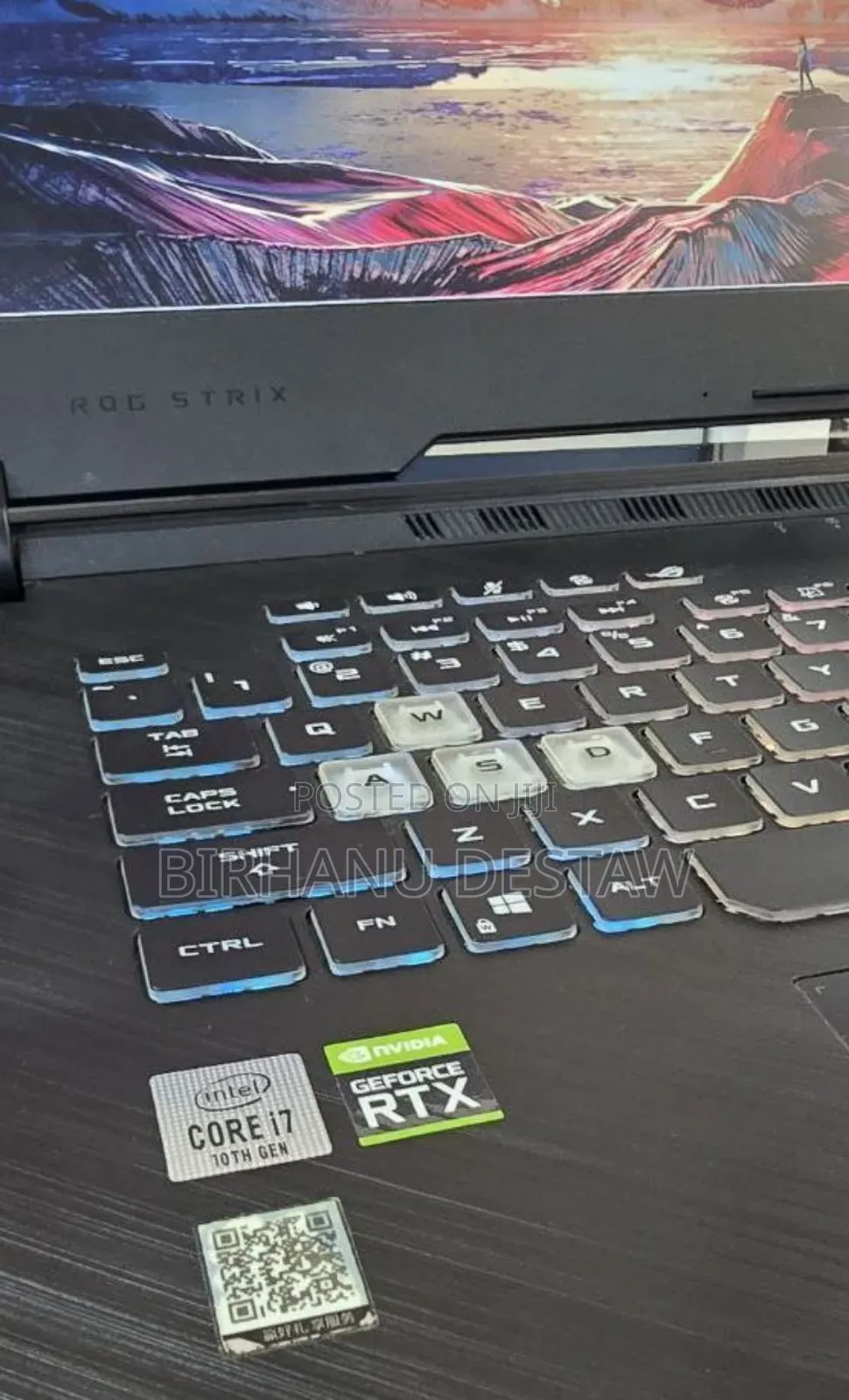 New Laptop Asus ROG Strix G15 16GB Intel Core I7 SSD 1T