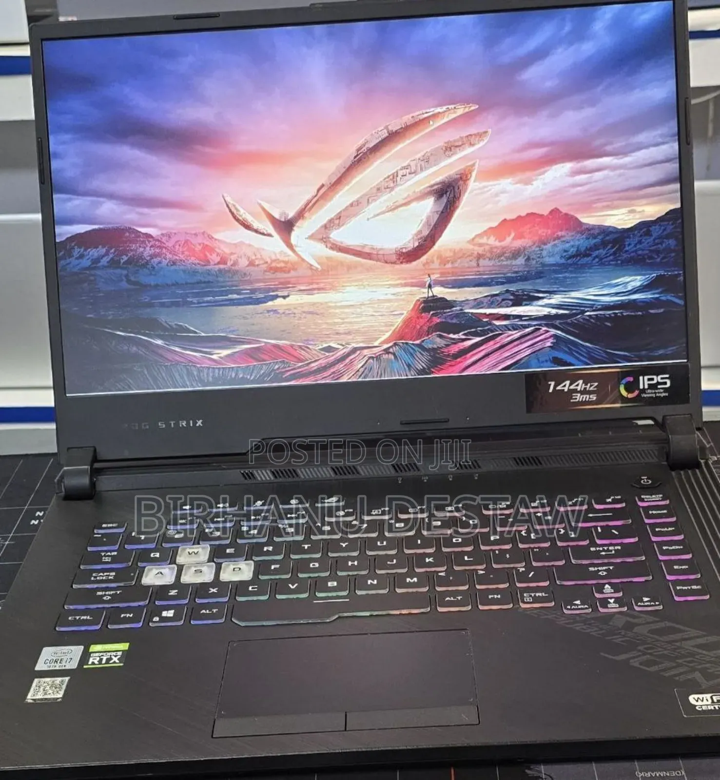 New Laptop Asus ROG Strix G15 16GB Intel Core I7 SSD 1T