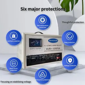 Pawor King Automatic Voltage Regulator Avr-1000va 220v Output