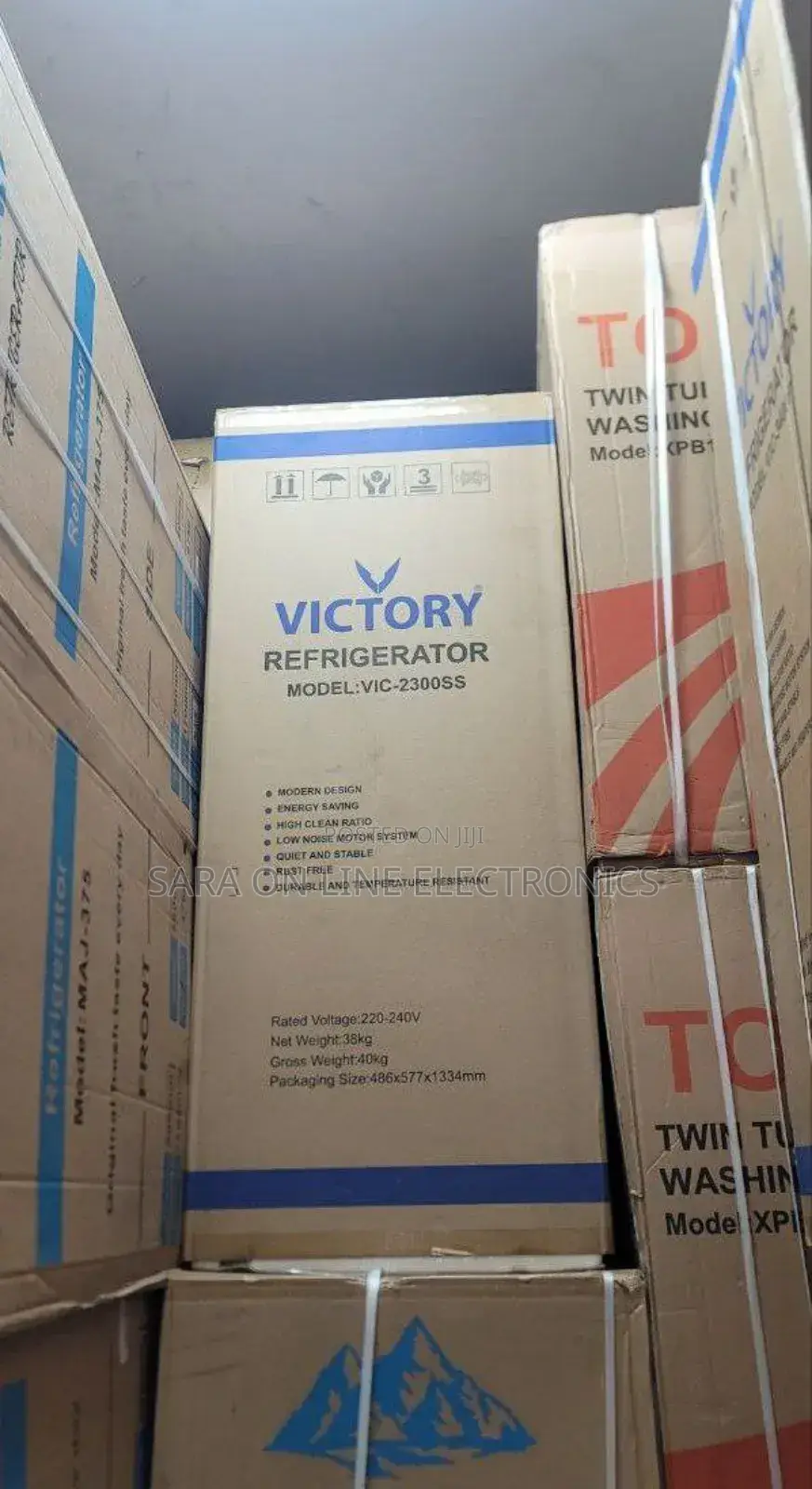 **Victory 230 Liters Refrigerator *10year Warranty *Free Delivery