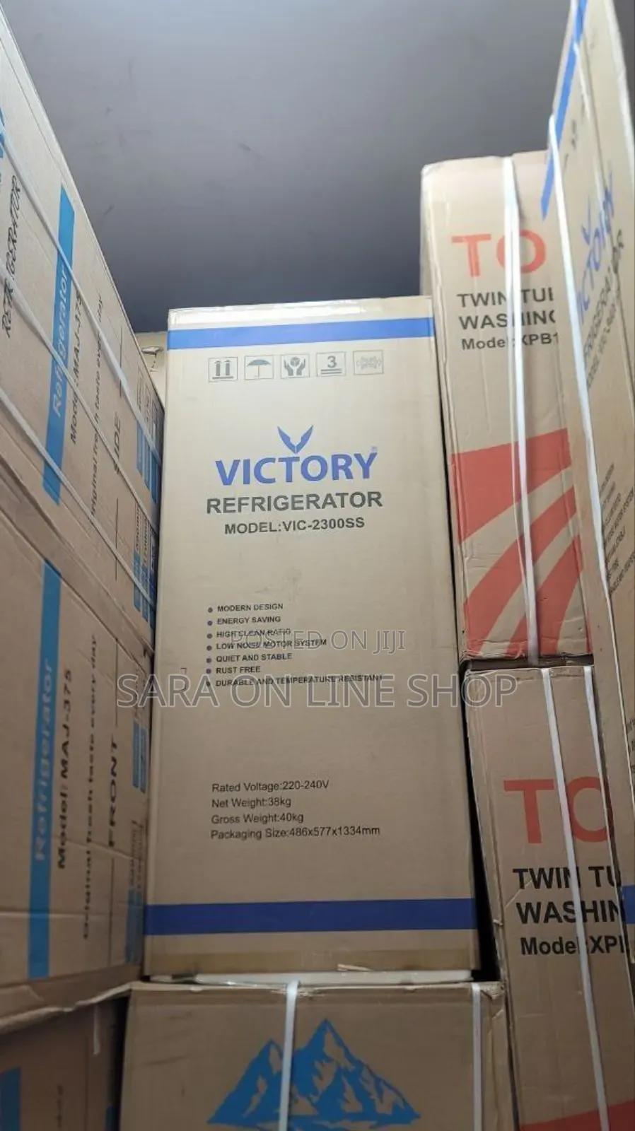 **Victory 230 Liters Refrigerator *10year Warranty *Free Delivery