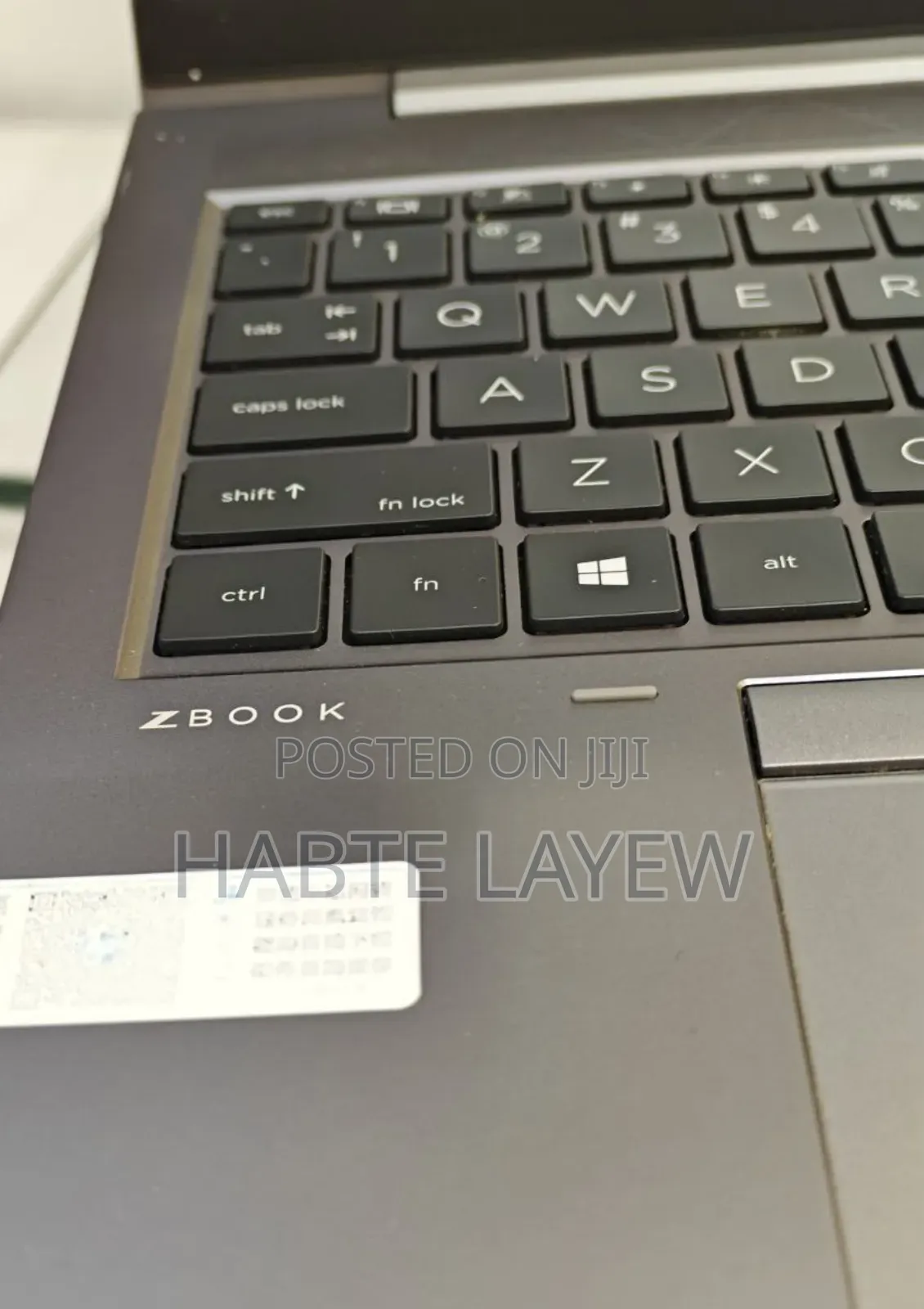 New Laptop HP ZBook Fury 17 G7 16GB Intel Core I7 SSD 512GB