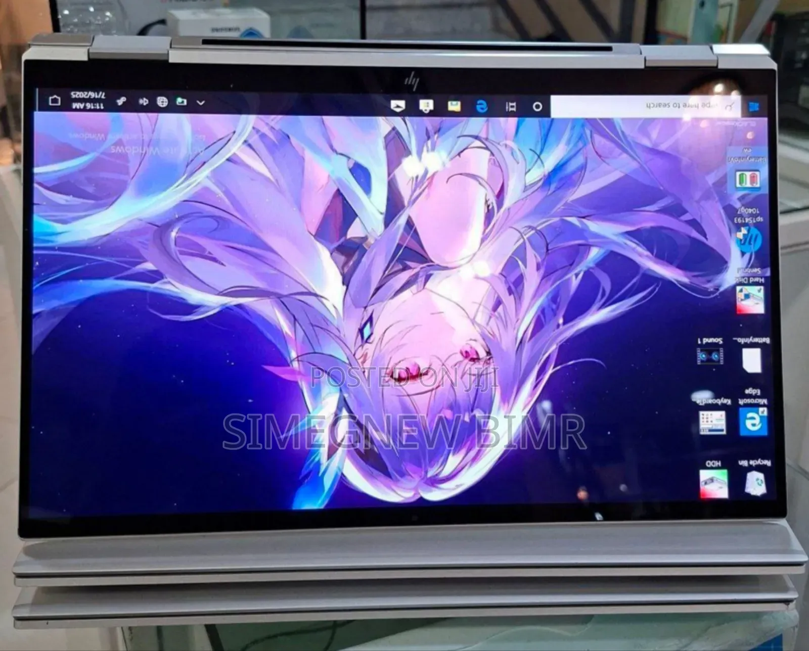 New Laptop HP Spectre 16GB Intel Core i7 SSD 512GB