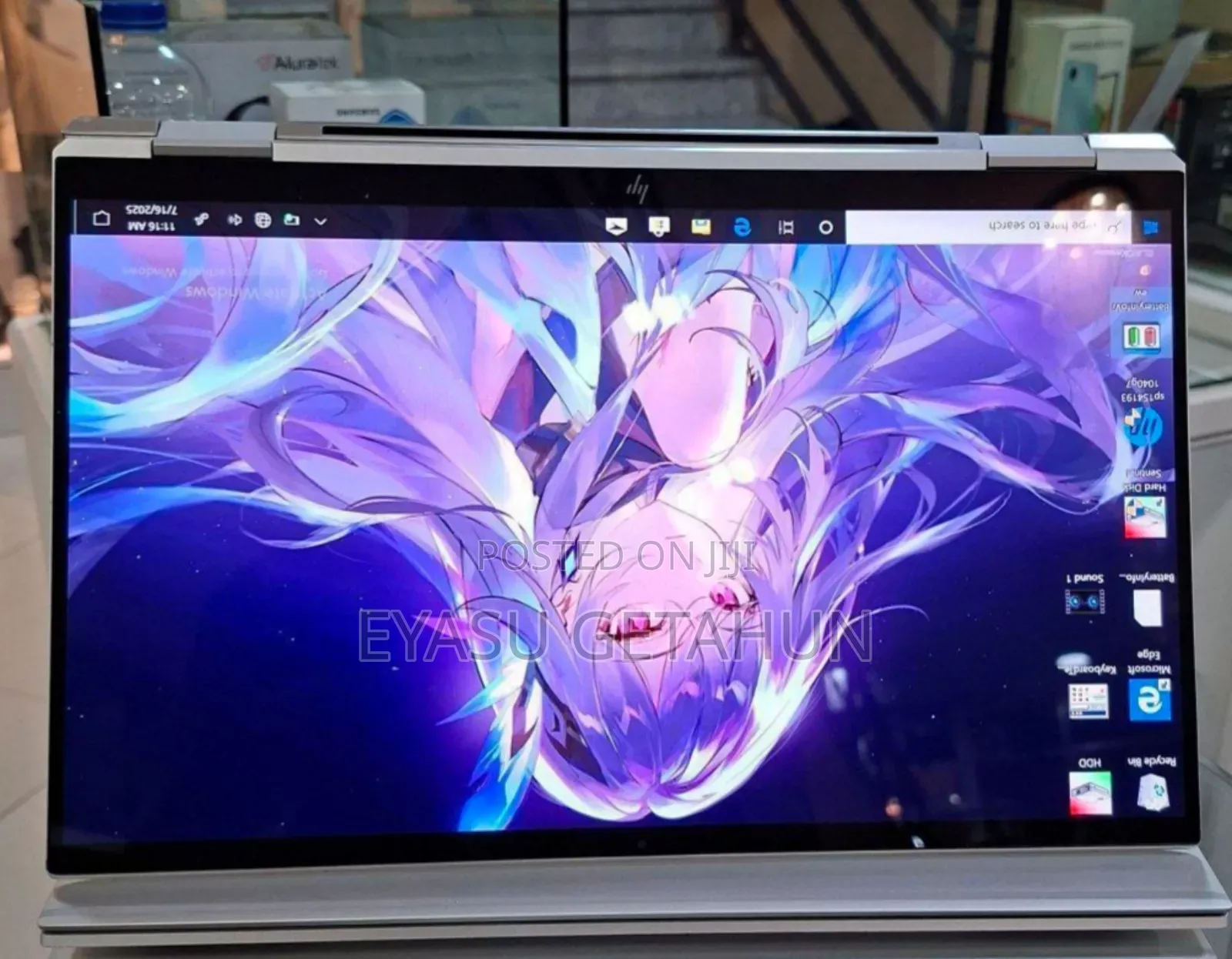 New Laptop HP Spectre 16GB Intel Core I7 SSD 512GB