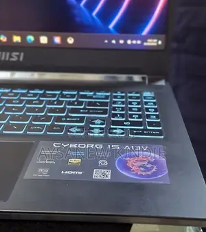New Laptop MSI Cyborg 15 16GB Intel Core I7 SSD 512GB