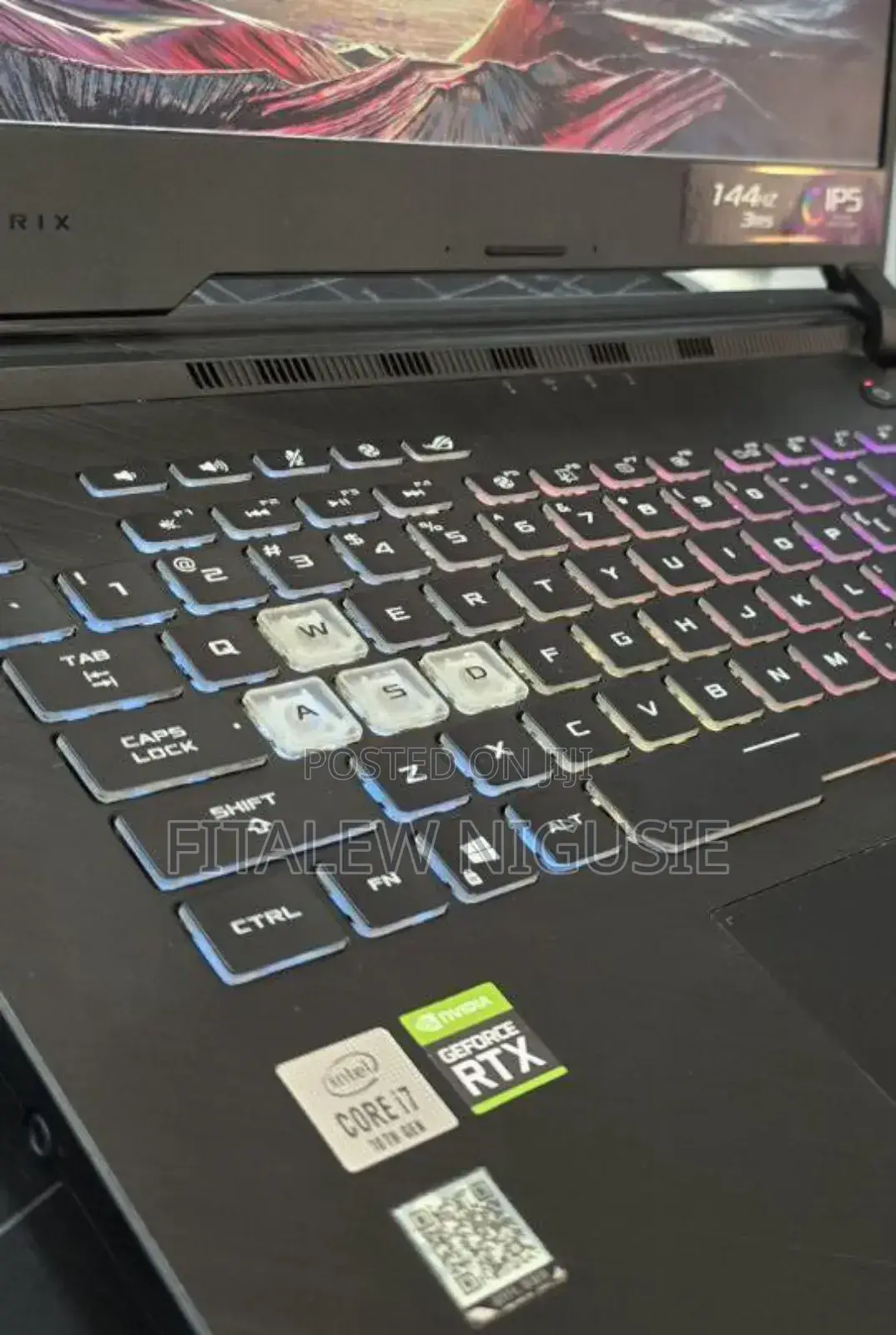 New Laptop Asus ROG Strix G15 16GB Intel Core i7 SSD 1T
