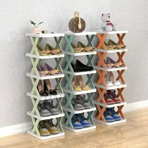 Photo - Six Layer Folding Shoe Rack