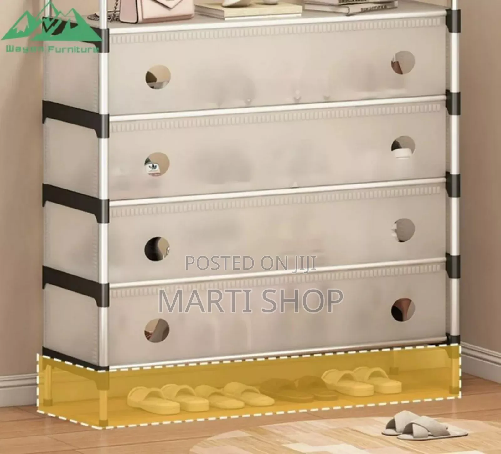 New Simple Floor Clothes Rack