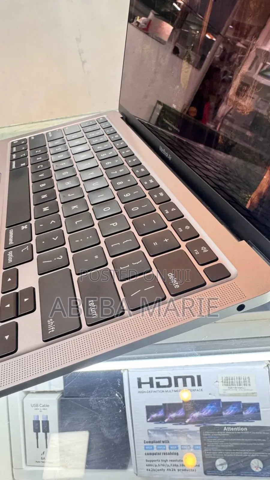 New Laptop Apple MacBook Air 2020 M1 8GB Apple M1 SSD 256GB