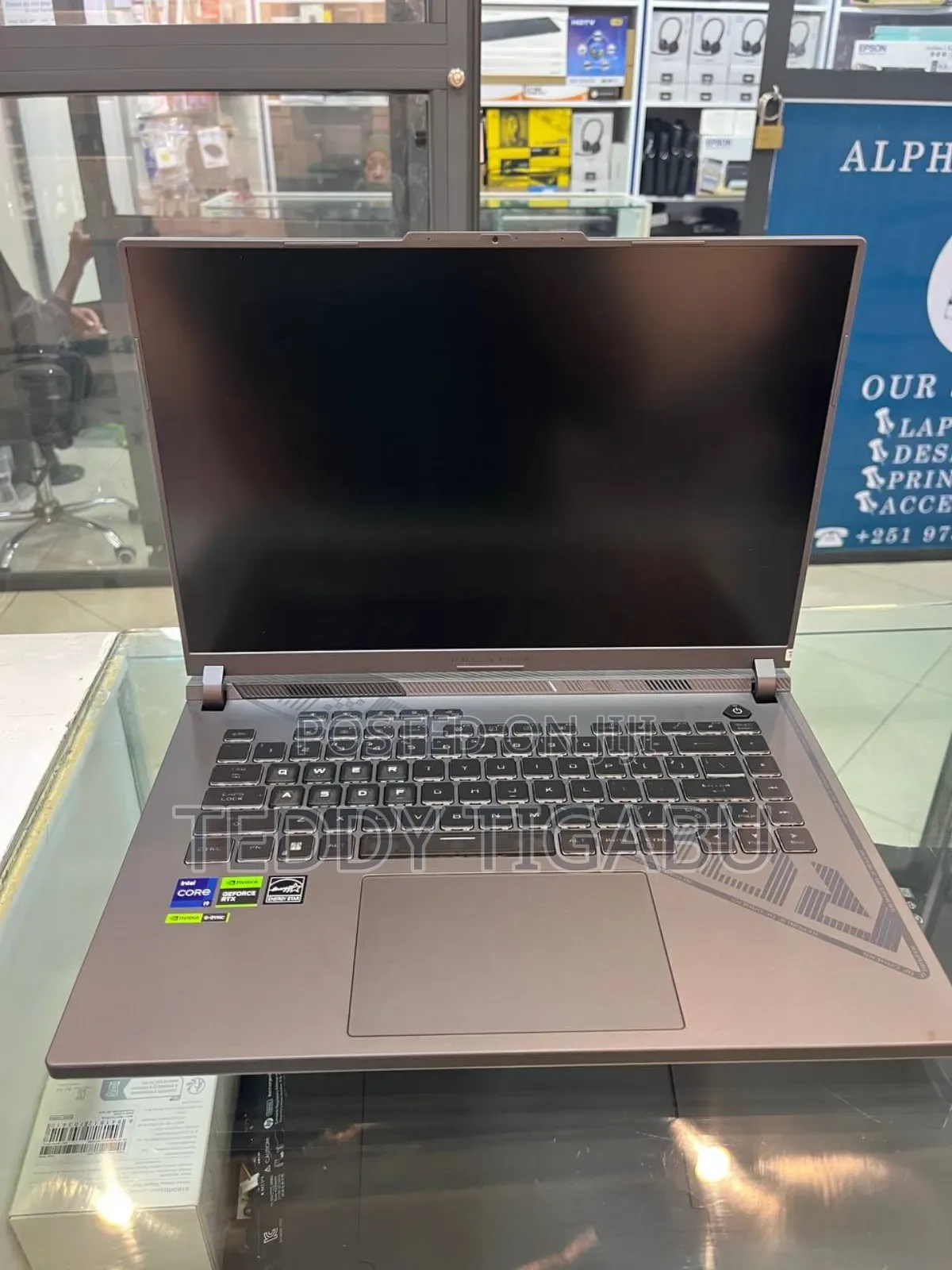 New Laptop Asus ROG Strix G16 G614 16GB Intel Core I9 SSD 1T