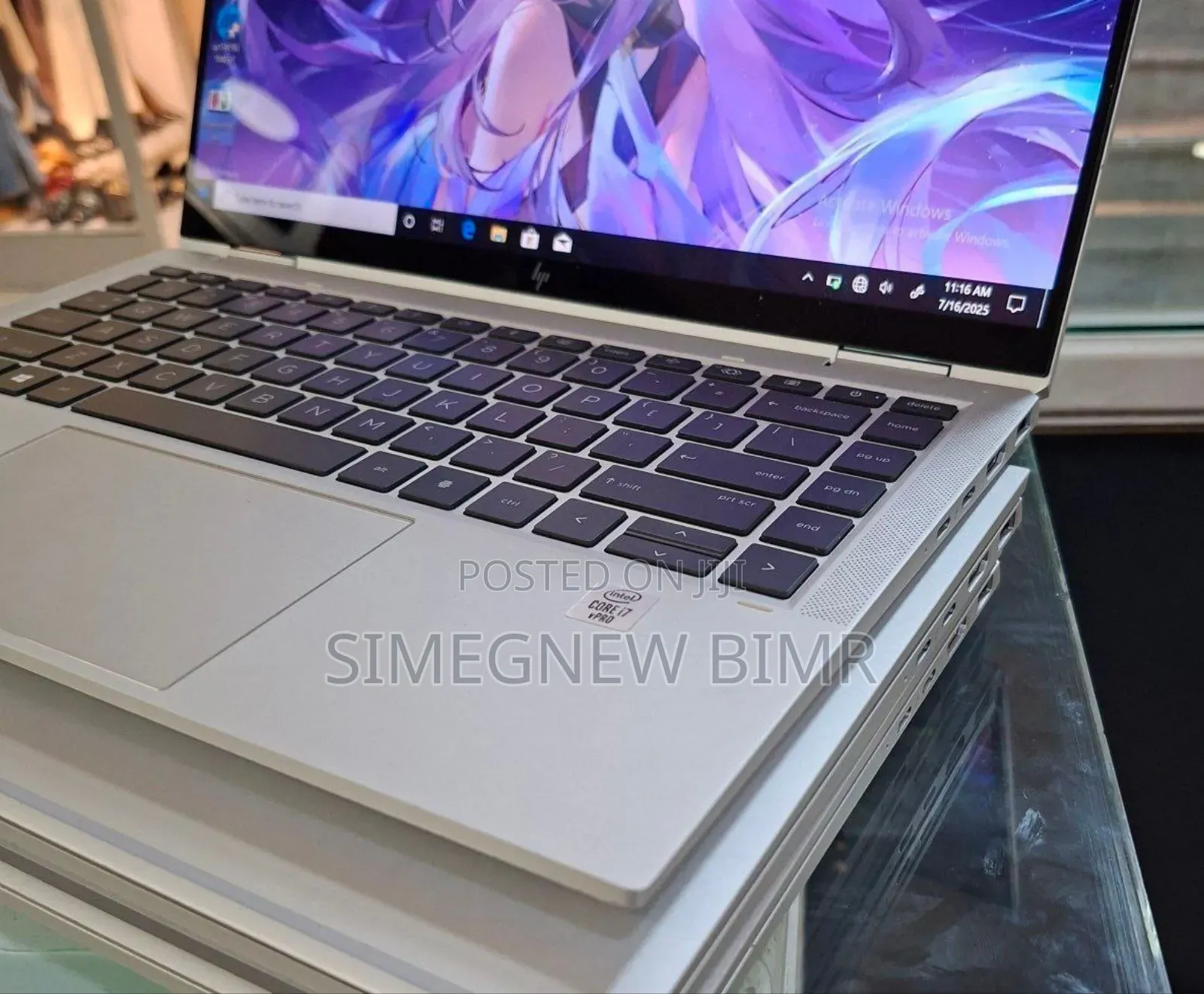 New Laptop HP Spectre 16GB Intel Core I7 SSD 512GB