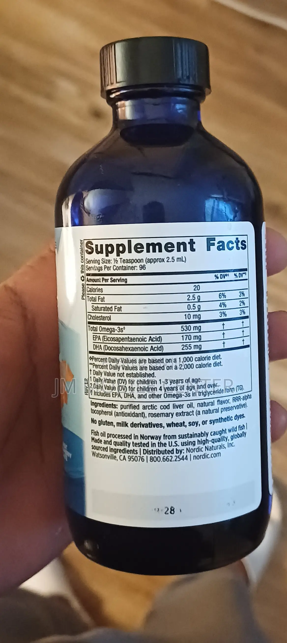 Nordic Natural Fish Oil Supplement