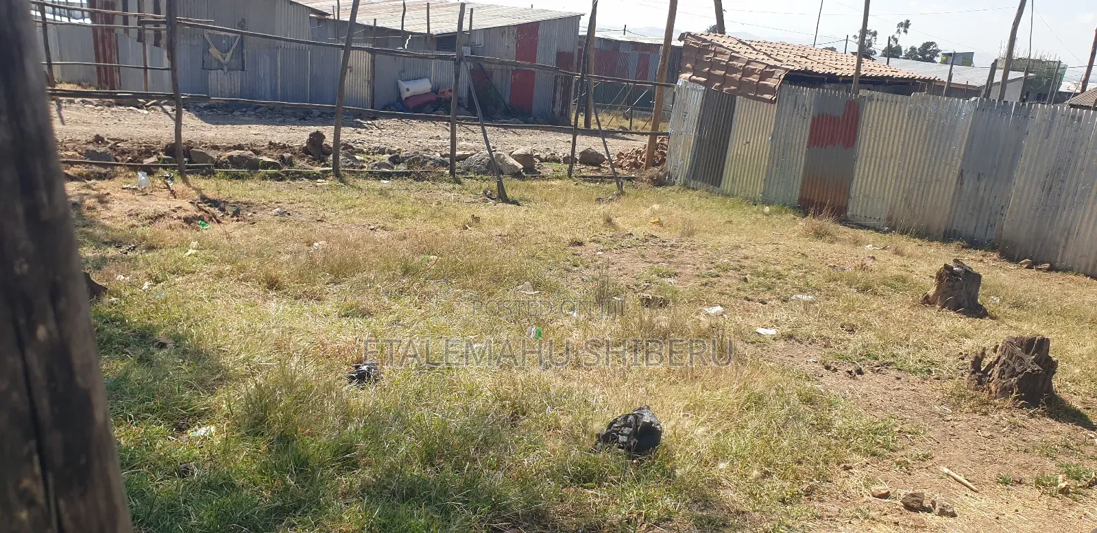 አራራት ጀርባ አከባቢ 150 ካሜ E ካርታው ያለው ፣አፈር ምርመራ ደብተር ያለው፣ በመልማት ላይ ያለ።