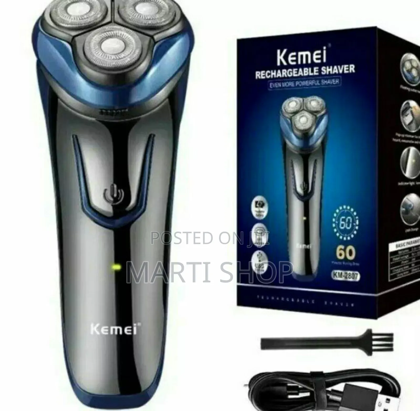Kemei Rechargeable Shaver