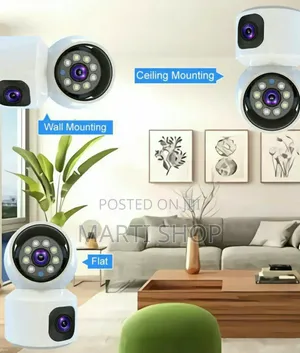 Double Lens Security Camera 360°