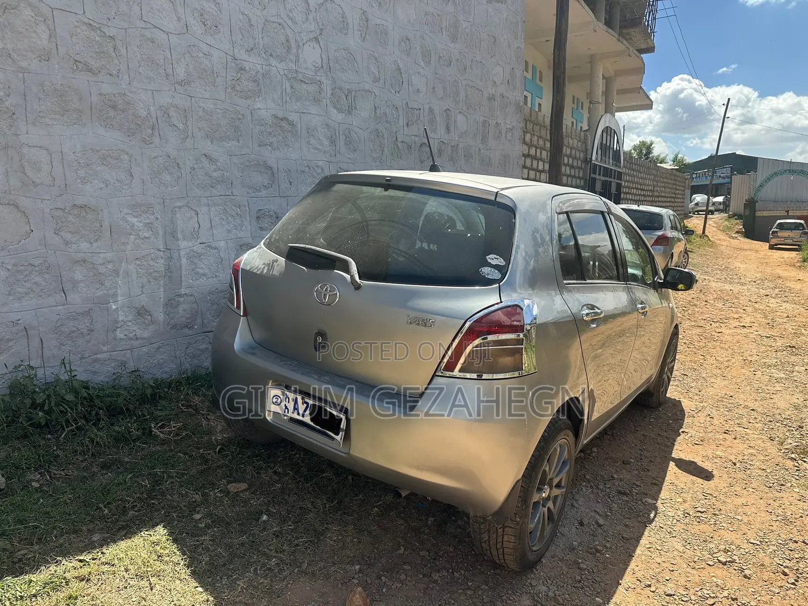 Toyota Yaris 2008 Gray