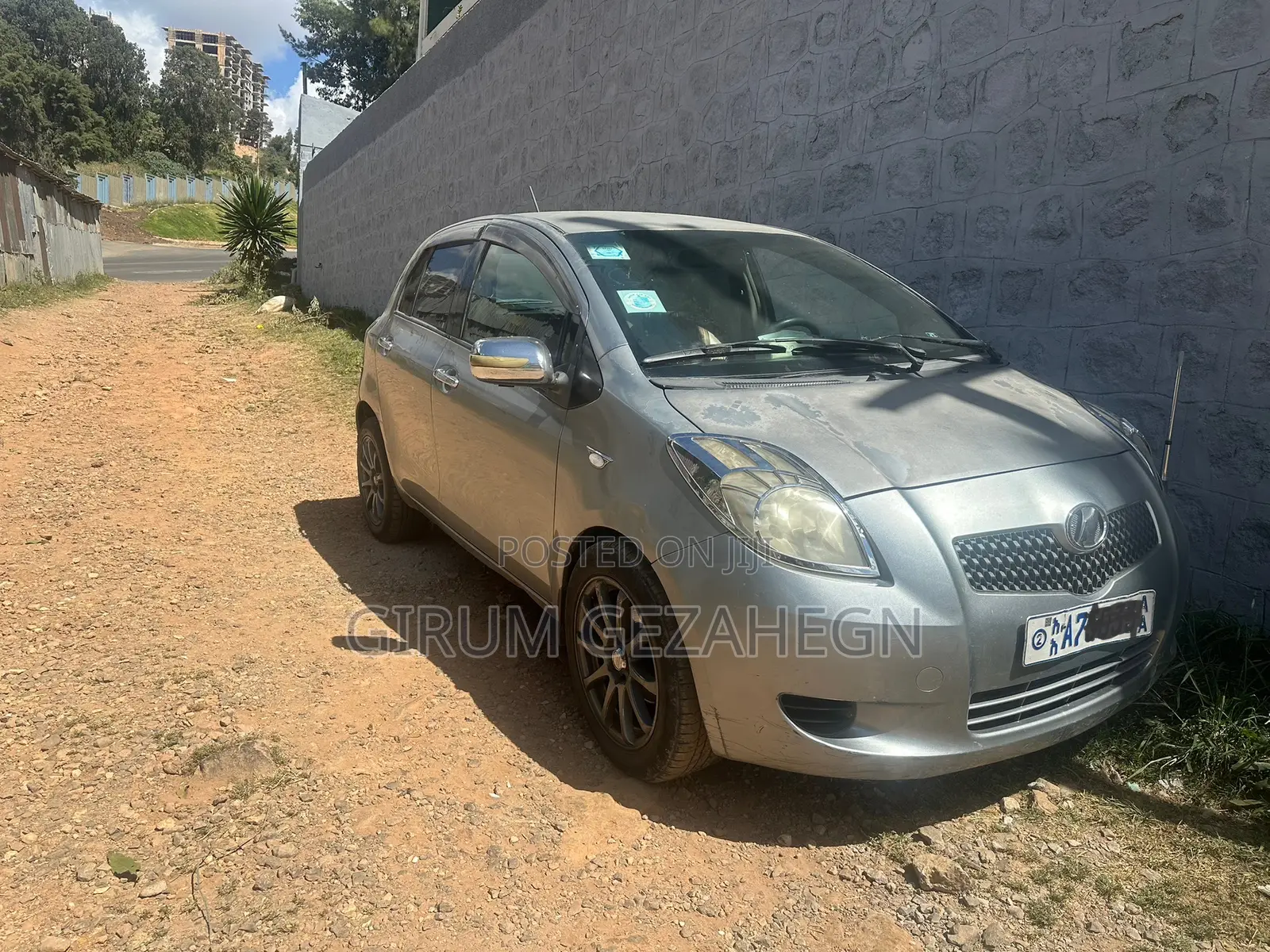 Toyota Yaris 2008 Gray