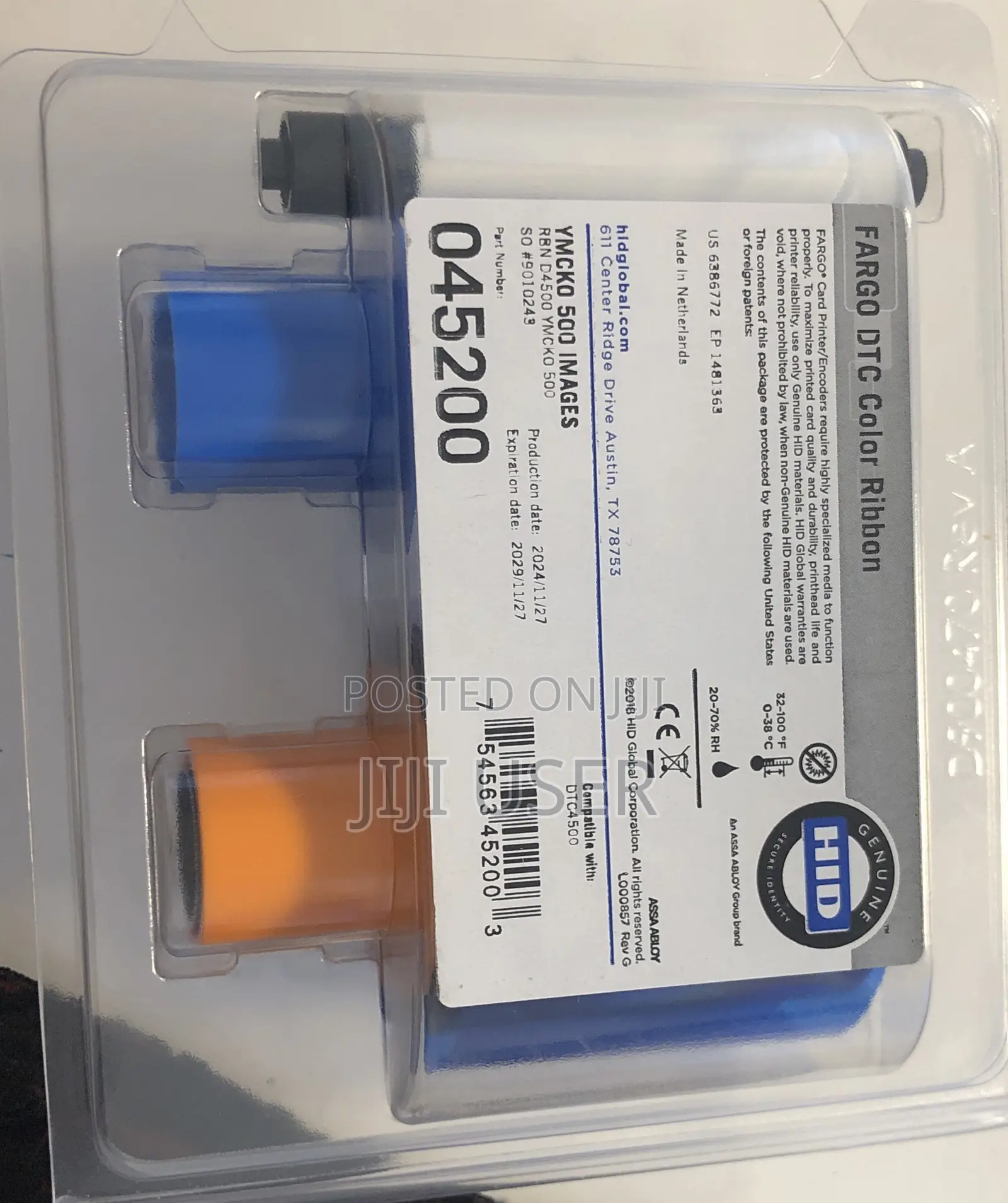 Fargo DTC Color Ribbon