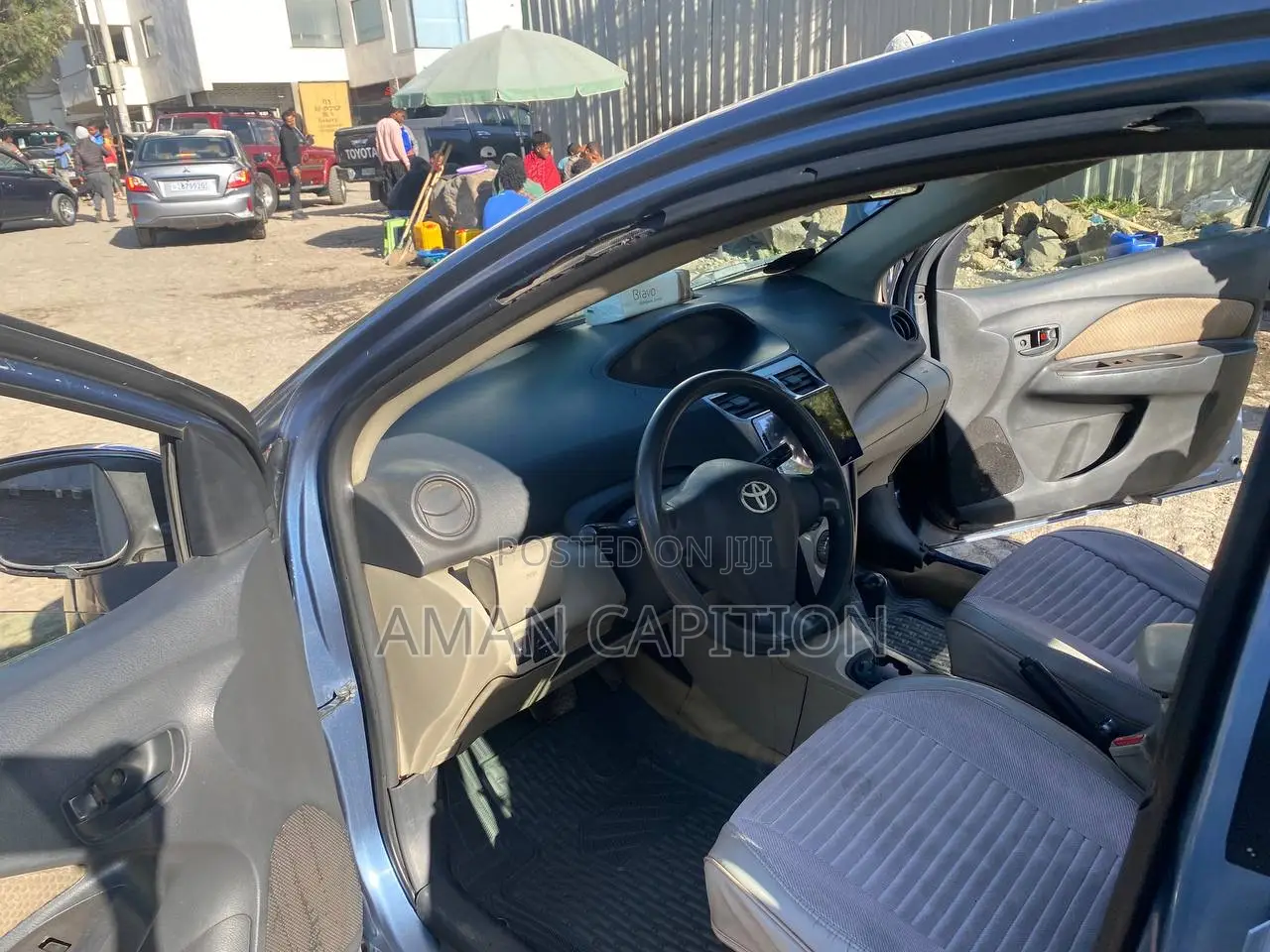 Toyota Yaris 2008 Matt Black