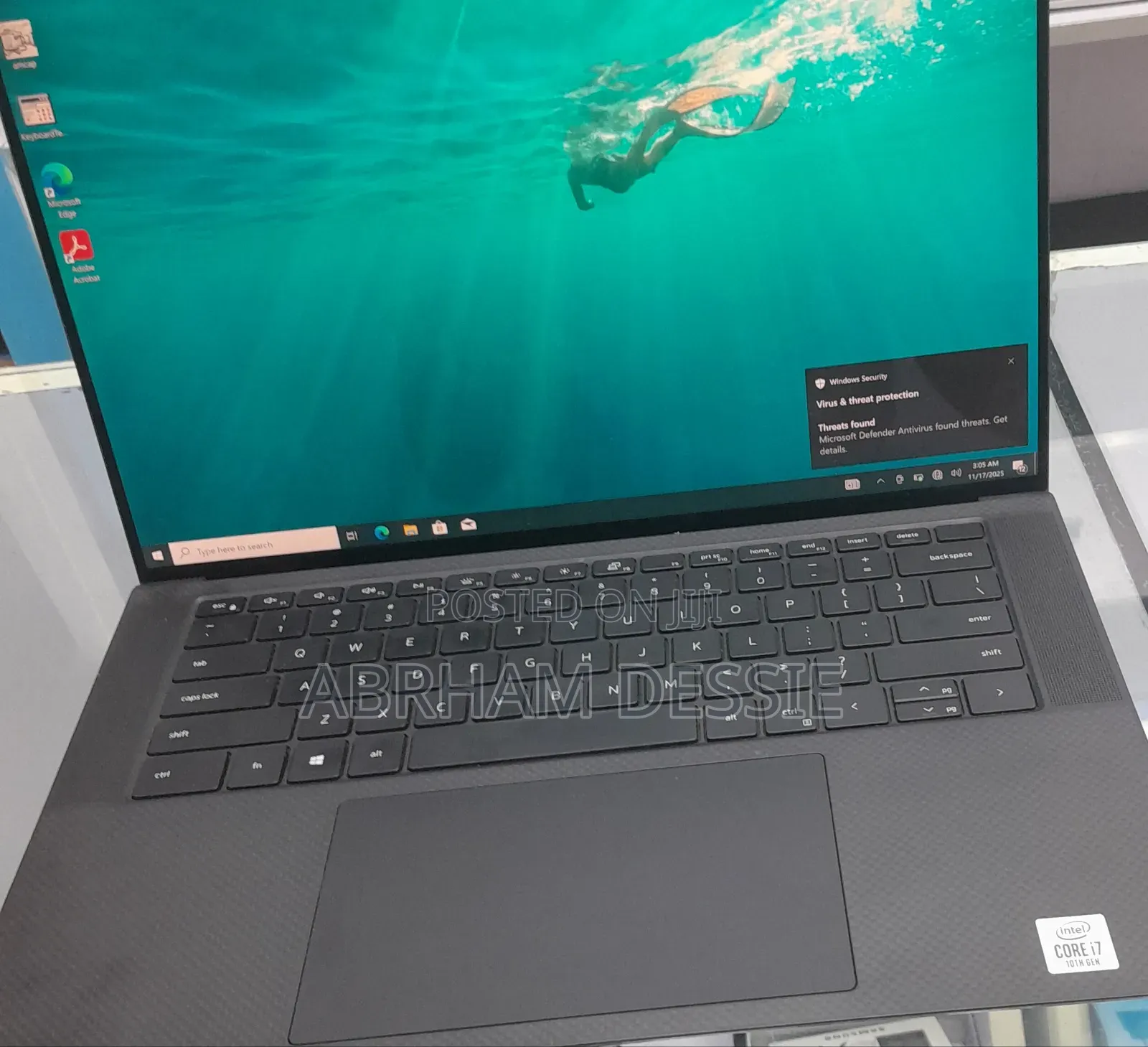 New Laptop Dell 16GB Intel Core I7 SSD 512GB