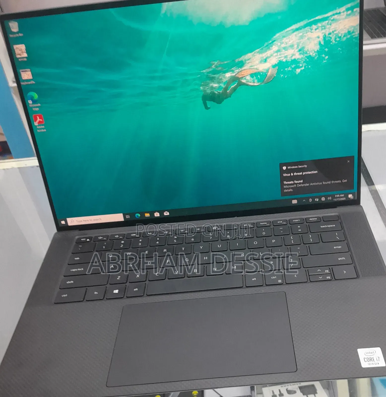 New Laptop Dell 16GB Intel Core I7 SSD 512GB