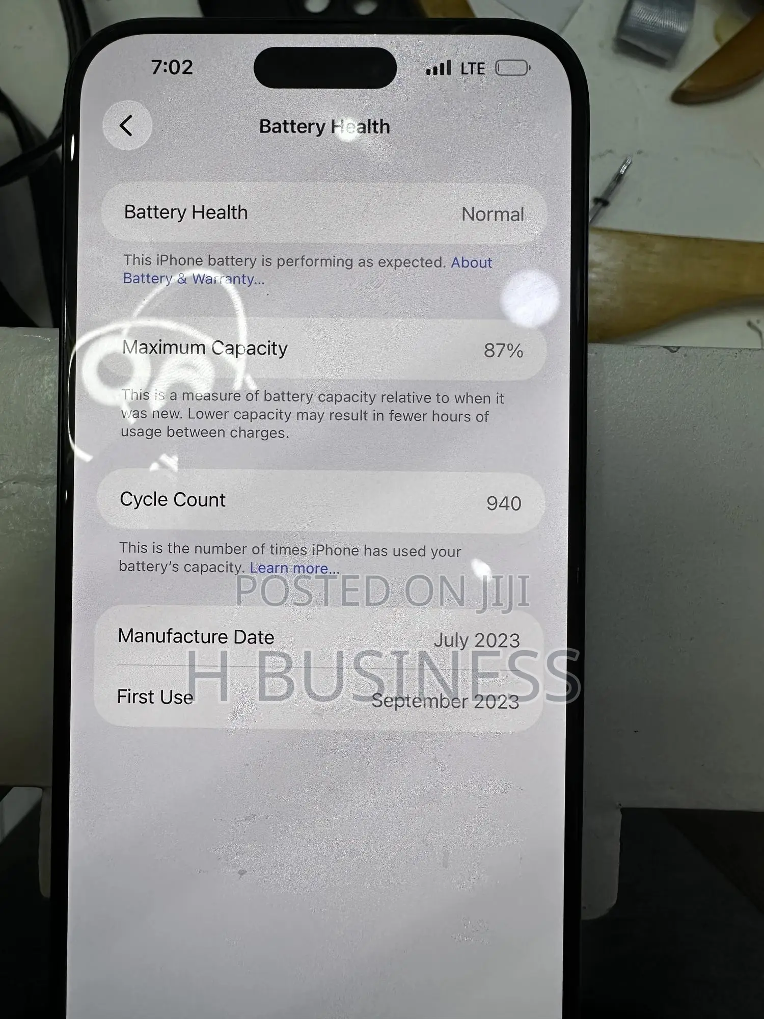 Apple iPhone 15 Pro Max 256 GB Blue