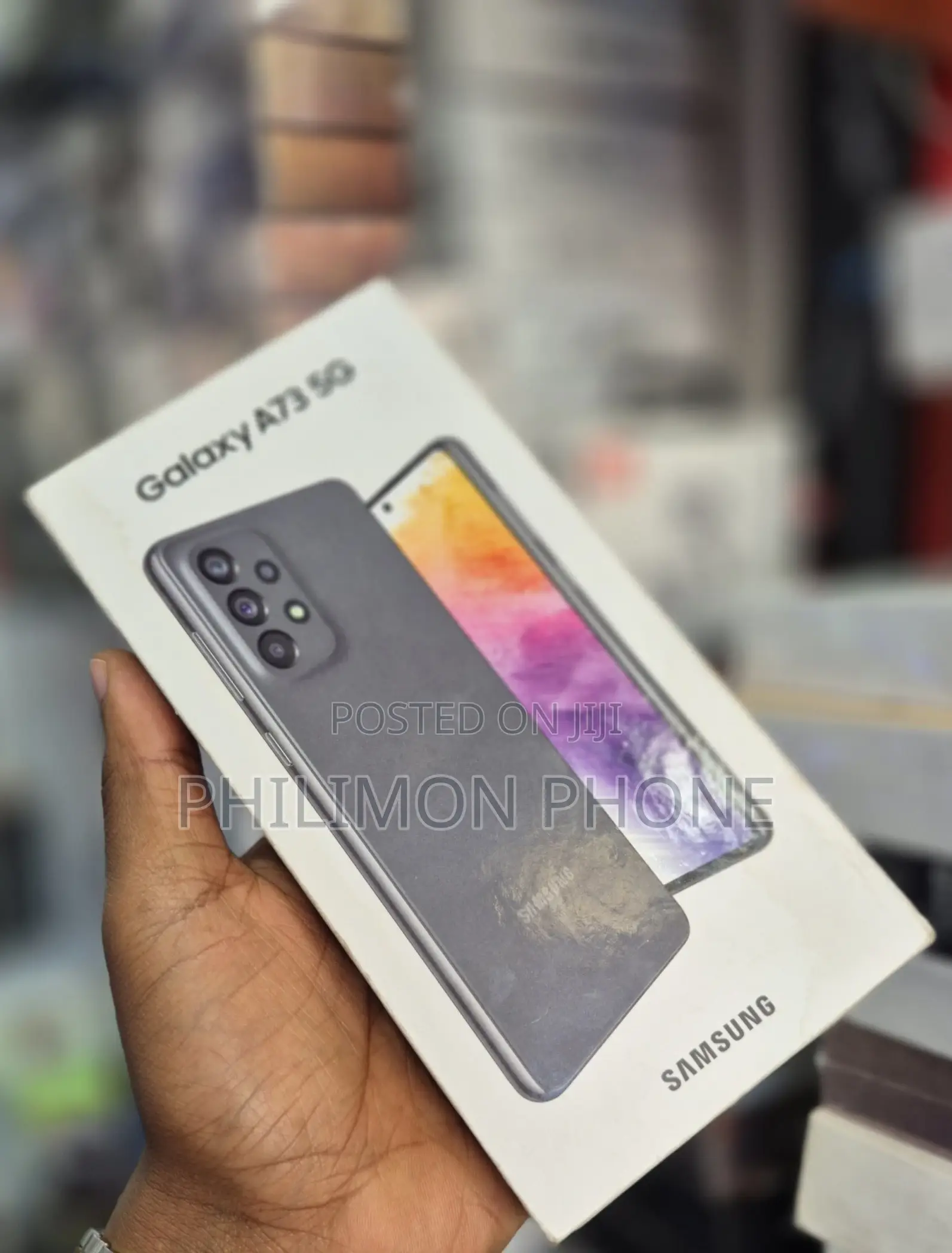 New Samsung Galaxy A73 5G 256 GB Black