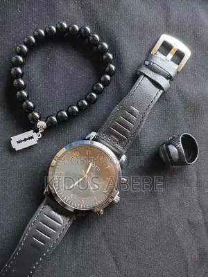 Rolex Watch And Leather Watch