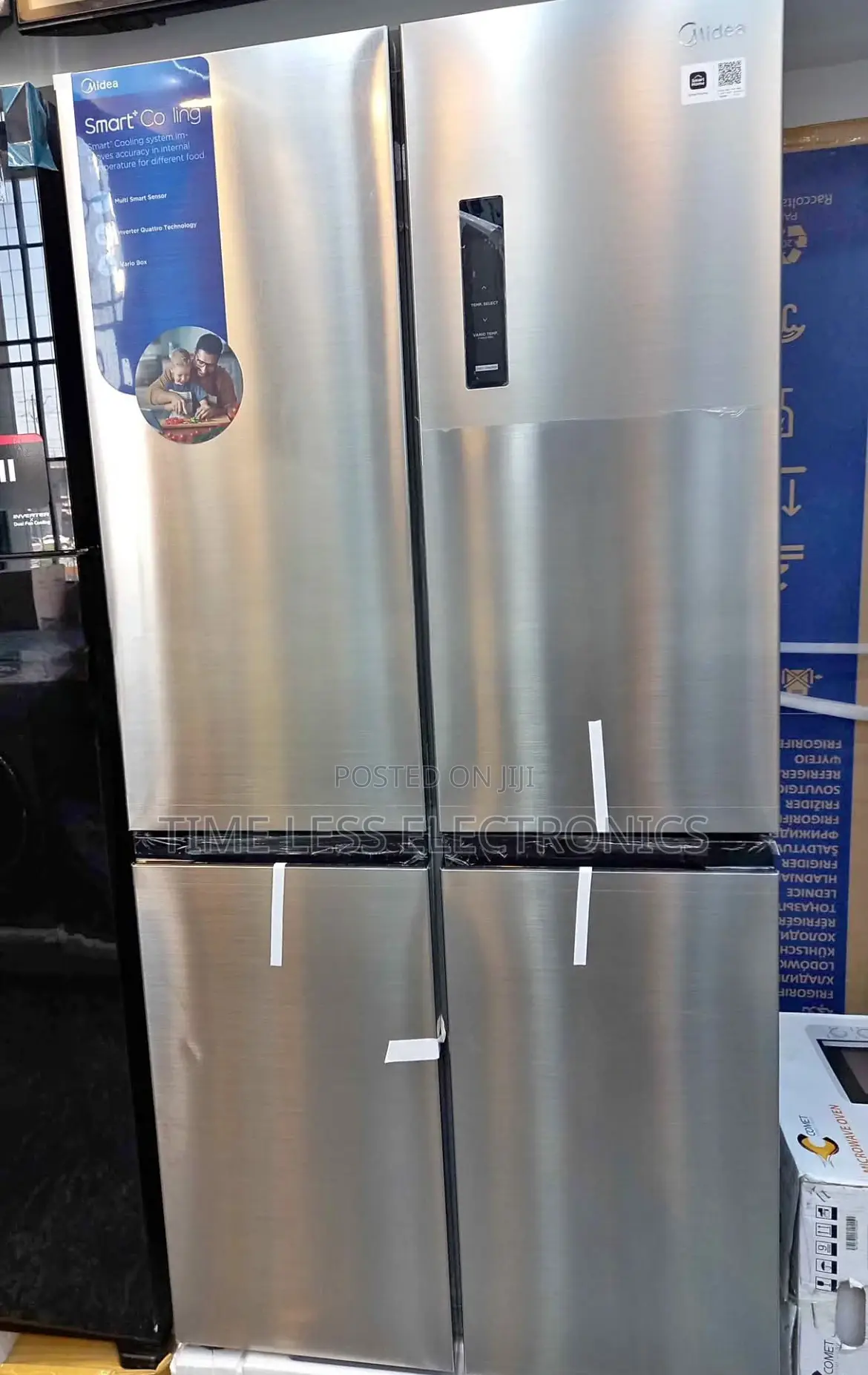 Midea 620l Side-by-side Refrigerator – Premium Cooling