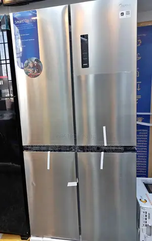 Photo - Midea 620l Side-by-side Refrigerator – Premium Cooling