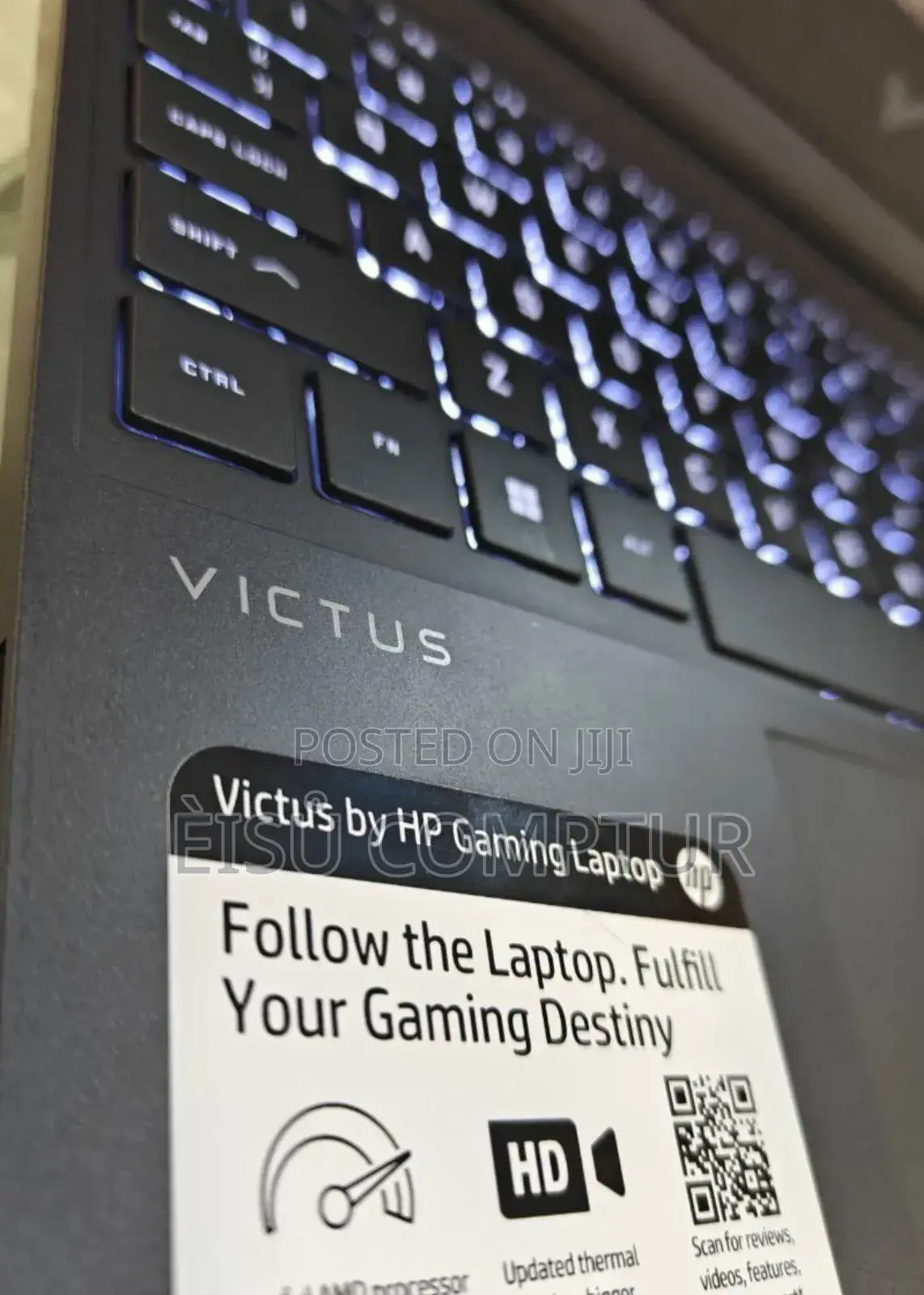 New Laptop HP Victus 15 16GB AMD Ryzen 7 SSD 512GB