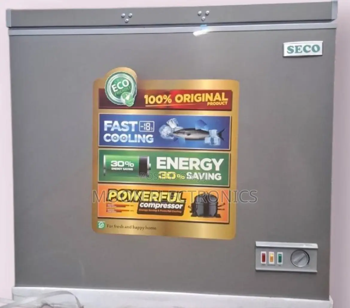  Seco Deep Chest Freezer – Large Capacity Efficient Cooling!