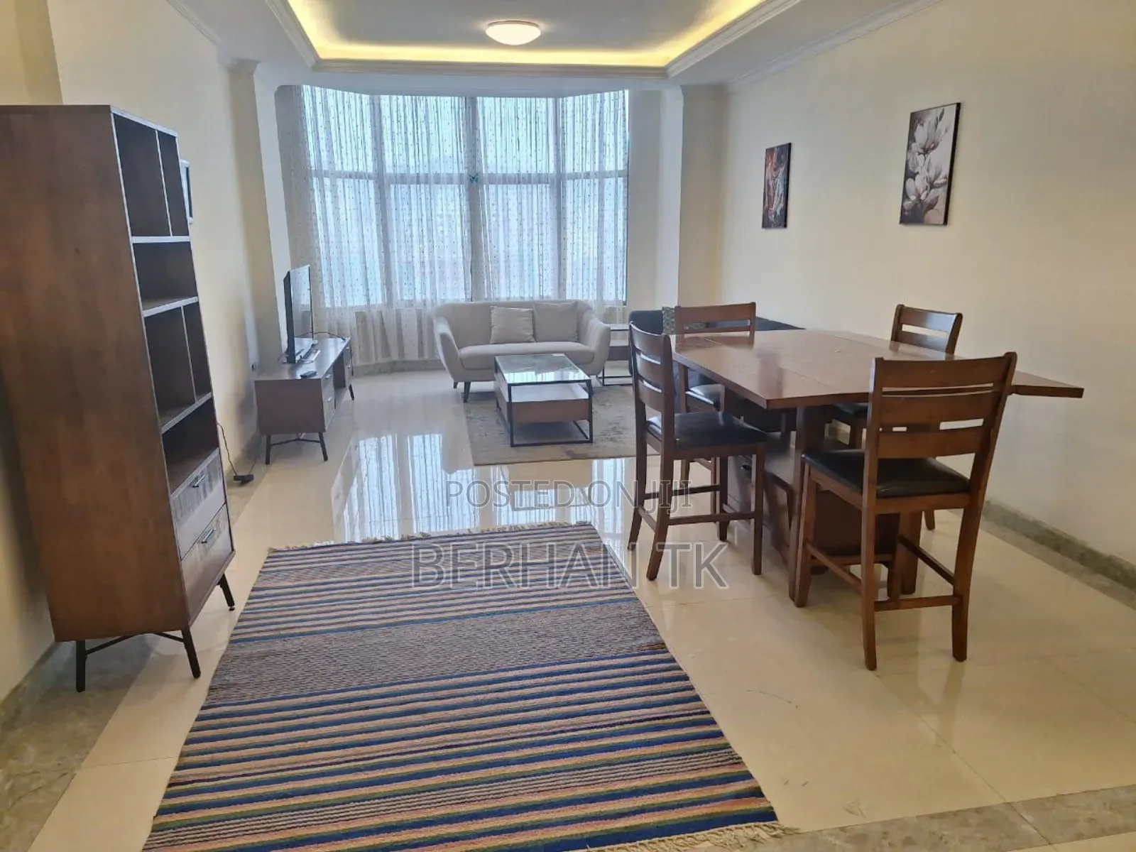 Furnished 3bdrm Apartment in Noah Real Estate, Bole for rent