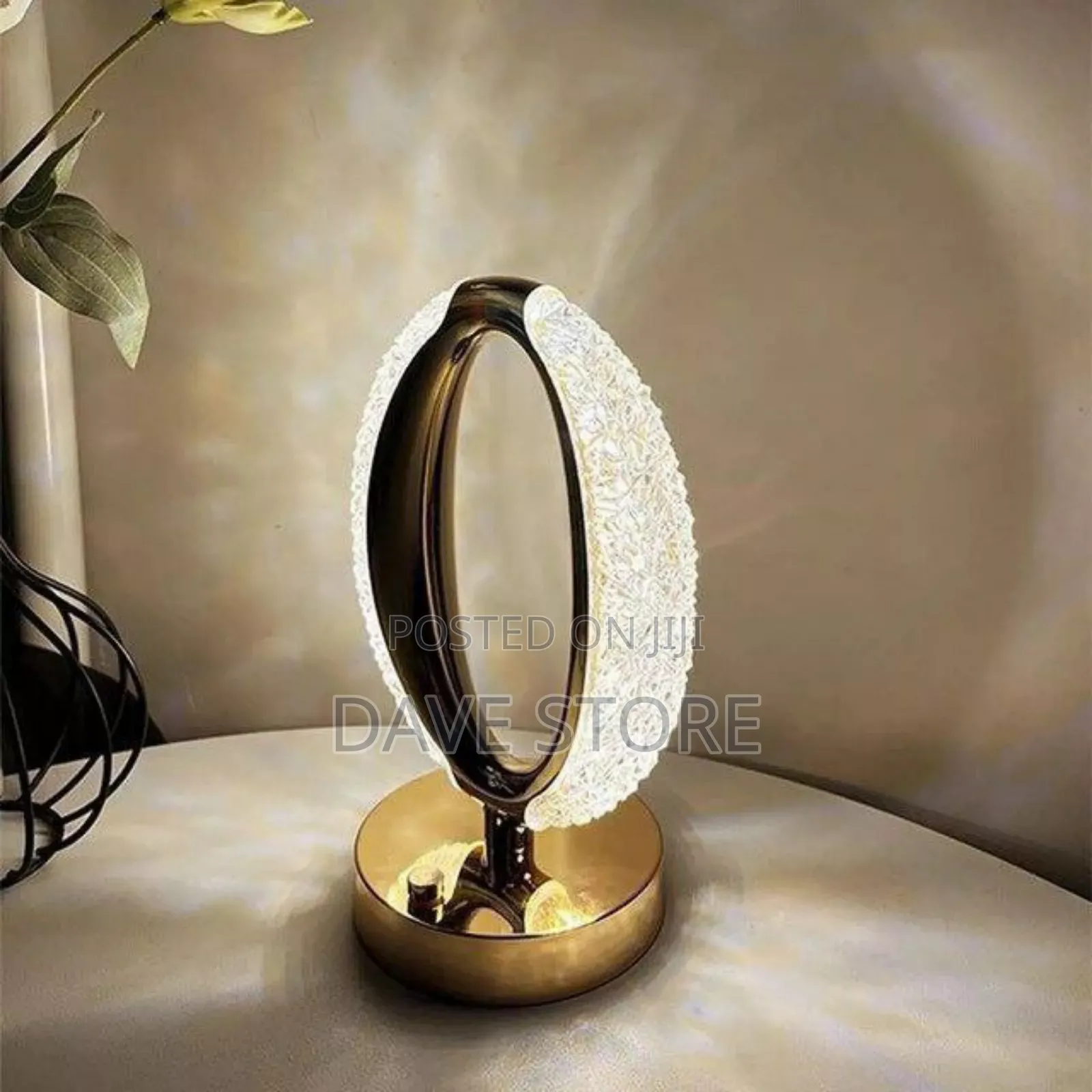 Led Crystal Table Lamp