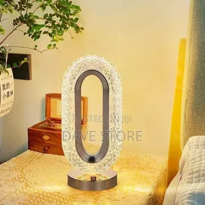 Led Crystal Table Lamp