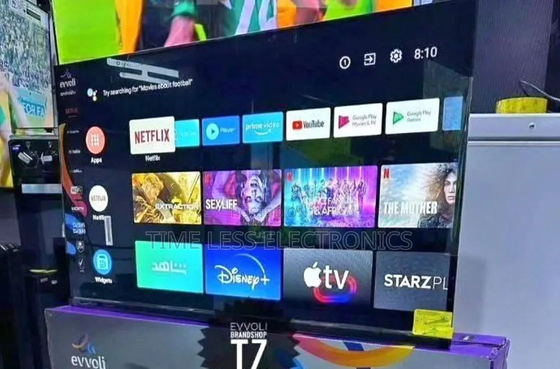 Amaz 55” Smart Android Tv – Stunning Uhd Visuals