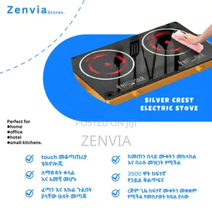 Silver Crest Touch Electric Stove Free Delivery