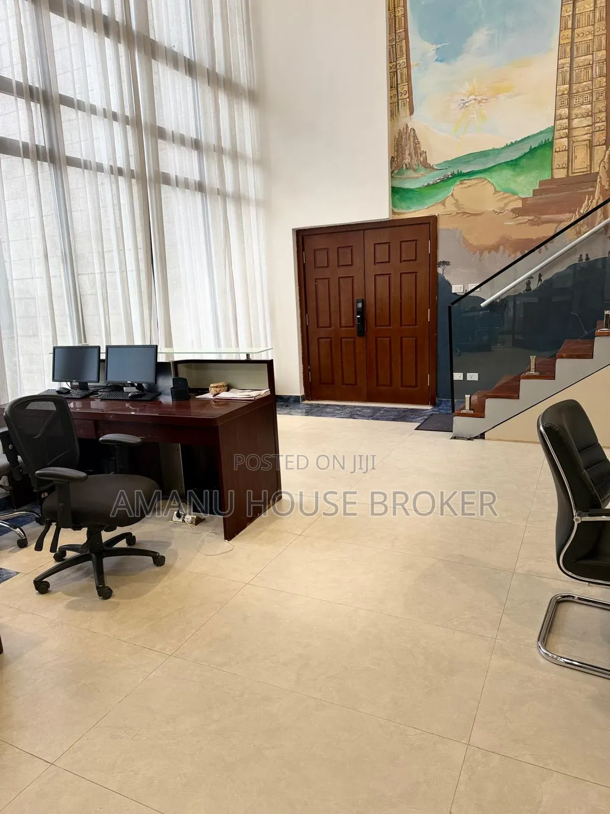Urgent Office for Rent on Bole Road 160sqm on the 1st Floor