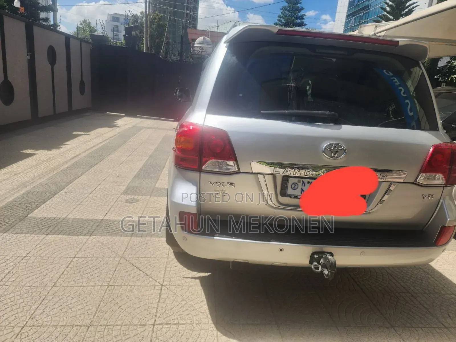 Toyota Land Cruiser 2012 Silver