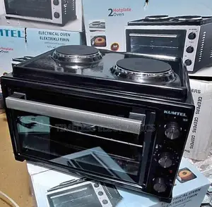Kumtel Mini Oven With Two Hot Plates – Compact Versatile Cooking!