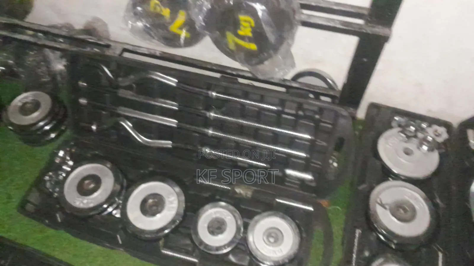 55kg Adjustable Chrome Set