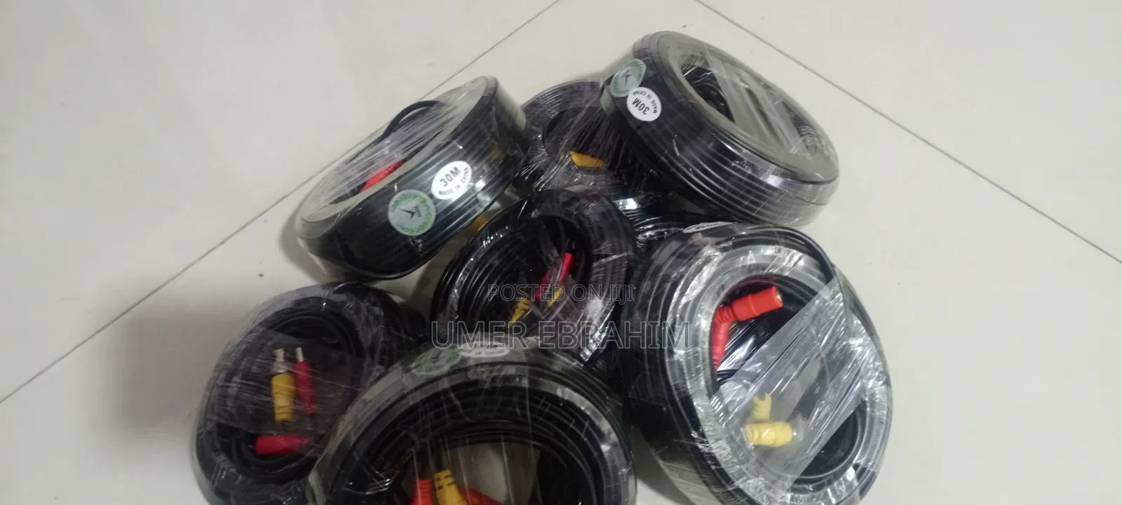 30 ሜትር አናሎግ ካሜራ ኬብል